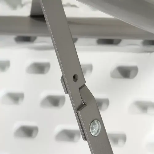 Стол садовый Марьяна NEO 152х152х74см круглый, пластиковая столешница, белый (495356)