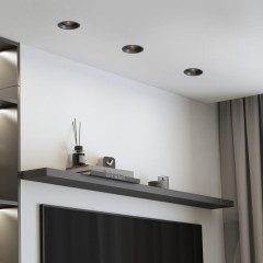 Свет. точ. ES 25016/01 GU10 черный