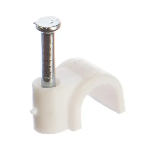 Скобы круглые пластиковые 5мм (50шт/упак) Fortisflex