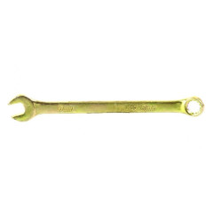 Ключ гаечный комб. СИБРТЕХ желтый цинк 06мм (14972)