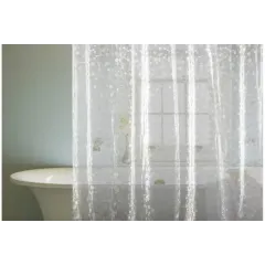 Шторка для ванной РЫЖИЙ КОТ EVA 180x200cм 12 колец,3D Эффект Сияние,SC-EV-02,108744 (913392)