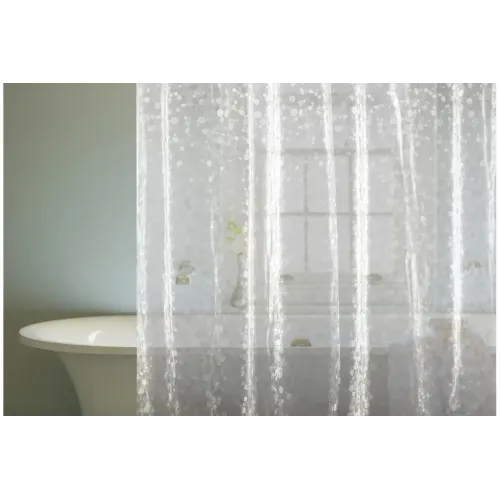 Шторка для ванной РЫЖИЙ КОТ EVA 180x200cм 12 колец,3D Эффект Сияние,SC-EV-02,108744 (913392)