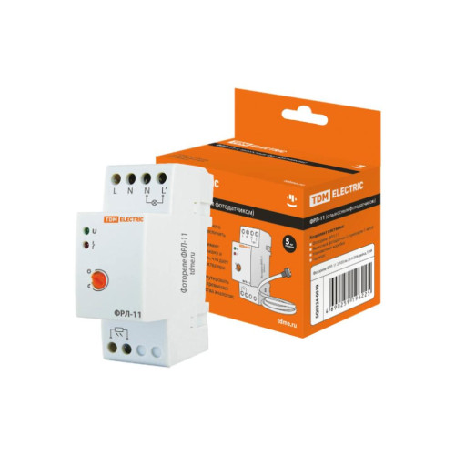 Фотореле на DIN-рейку TDM ФРЛ-11 SQ0324-0019