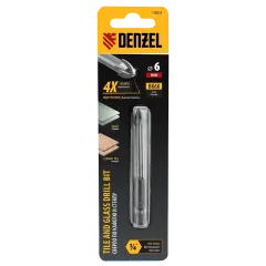 Сверло по керамической плитке Denzel 6мм (728053)