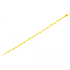 Стяжка кабельная СИБРТЕХ желтая 250 x 3,6 мм (45508)