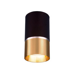 Светильник накладной ES DLN106 GU10 черный/золото