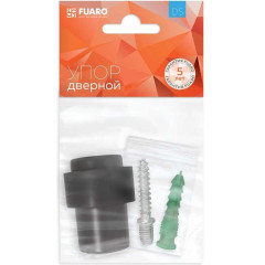 Упор дверной FUARO DS-14 BL-24 черный (43243)