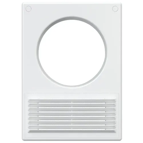 Решетка пластмассовая разъемная 1825РУ12,5Ф D125/60х120