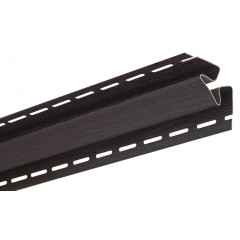 АЛЬТА планка к сайдингу угол ВНУТРЕННИЙ 3 м Коричневый