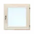 Окно DoorWood 50*50см стеклопакет (липа/прозр)