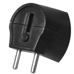 Фонарь ULTRAFLASH LED 3807 (LED* 7) ПЛАСТИК. черн.-желт. 2-реж. со встр. вилкой, аккум.: заряд. от сети (214356)