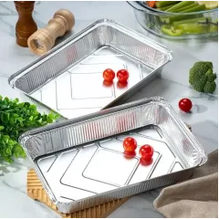 Форма для запекания Daniks алюминий 2шт 2,2л прямоугольная (462886)