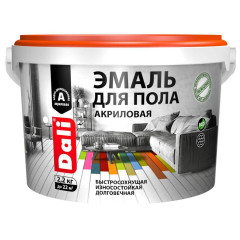 Эмаль для пола DALI акриловая Дуб 2,2 кг