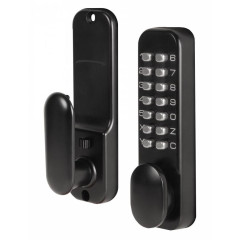 Замок накладной кодовый RIM-200 code BL черный (57325) (AJAX)