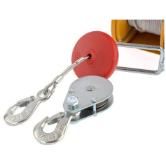 Тельфер электрический DENZEL TF-250 (0,25т, 540 Вт, высота 12 м, 10 м/мин) (52011)