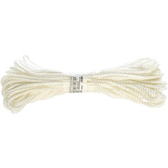 Веревка FIT крученая капроновая 4 мм.х20 м.р/н=180 кгс (68374)