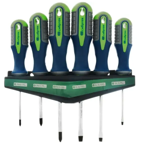 Набор отверток СИБРТЕХ 6 шт (13374)