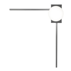 Светильник настенный EUROSVET 40035/1 LED черный жемчуг(2м2)