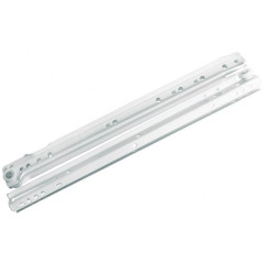 Направляющая роликовая КДМ 400мм 0,8мм белый(ЦБ028026)