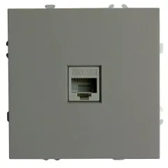 Розетка PC ЭМИЛИ платиново-серый RST00-5117-10