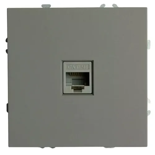 Розетка PC ЭМИЛИ платиново-серый RST00-5117-10