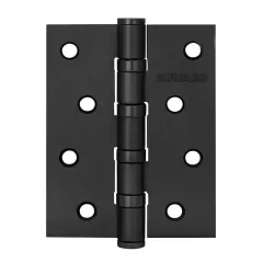 Петля врезная Fuaro 100*75*3 черный матовый (40843)
