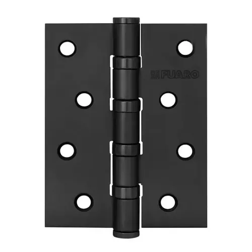 Петля врезная Fuaro 100*75*3 черный матовый (40843)