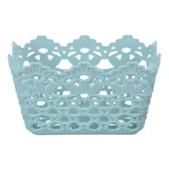 Корзина для хранения Цветы 15х10х8,5см (406-154)