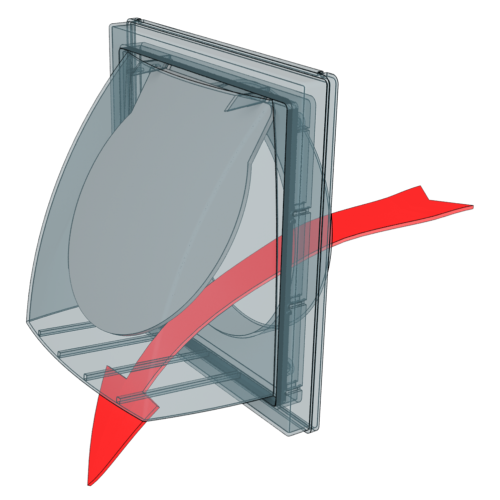 Выход стенной 1919К15.16ФВ