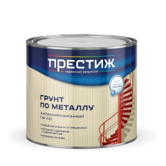 Грунт ПРЕСТИЖ ГФ-21 красно-коричневый 1,9 кг