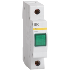 Сигнальная лампа ЛС-47 (неон) зеленая IEK MLS10-230-K06 (51300)