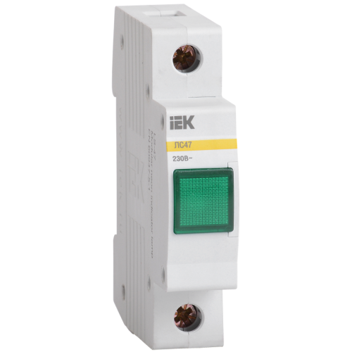 Сигнальная лампа ЛС-47 (неон) зеленая IEK MLS10-230-K06 (51300)