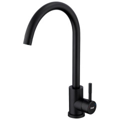 Смеситель для кухни FRAP F40899-4, чёрный