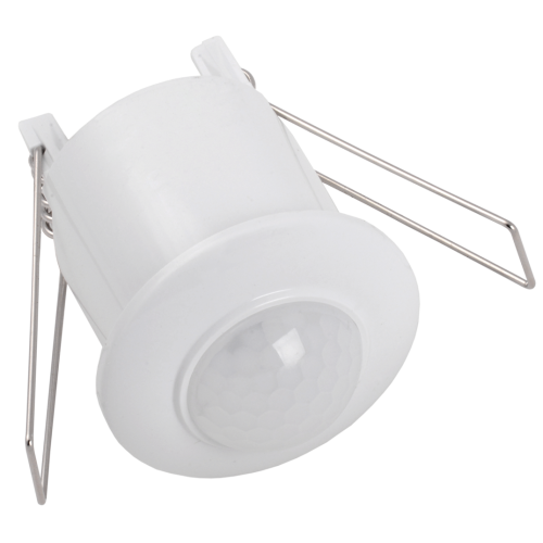 ИК-Датчик движ.  800Вт (обзор=360гр./дальн.=6М) IP20 ИЭК ДД 301 белый LDD11-301-800-001