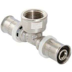 Тройник пресс VT ф 16 мм х 1/2