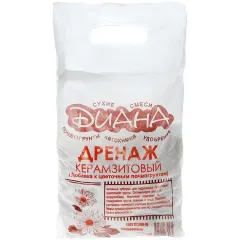 Дренаж керамзитовый Диана крупный 2л (202438)