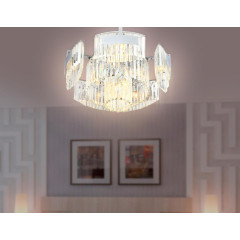 Светильник TR5092/10 CH/CL E14 хром/прозрачный