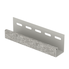 Планка Ю-ПЛАСТ для сайдинга ДЖЕЙ 3,05 м СЛАНЕЦ светло-серый