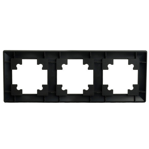 Рамка 3-пост Катрин черный PFR00-7003-05