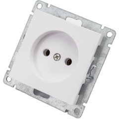 Розетка 2P Universal Афина 16А белый А0022