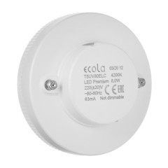 Лампа GX53 светодиод.6Вт 4200К ECOLA Premium (480Lm)
