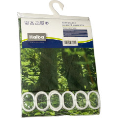 Шторка для ванной HAIBA HB74060 180x180cм 12 колец, лес (812674)