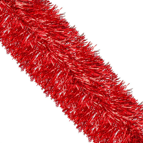 Мишура СНОУ БУМ (377-812) Норка 200х13см, ПВХ, красная