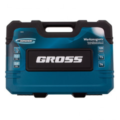 Набор инструментов GROSS 109 пр., 120 зубьев, CrV, 1/4, 1/2 (14155)