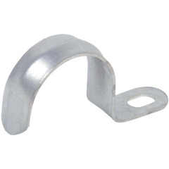 Скоба металлическая 10мм однолапковая (23729)