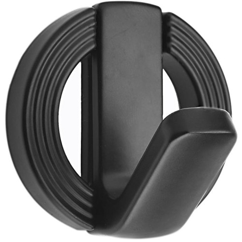 Крючок мебельный однорожковый Paolo Mozerro K5959MBK чёрный матовый(КА-1060460)