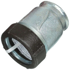 Муфта стальная обжимная GEBO вн. резьба ф 50х2