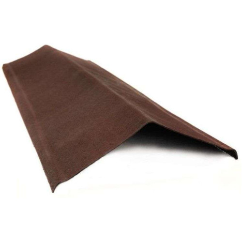 Щипцовый профиль Смарт КОРИЧНЕВЫЙ L=1100мм (15шт/уп) ОНДУЛИН