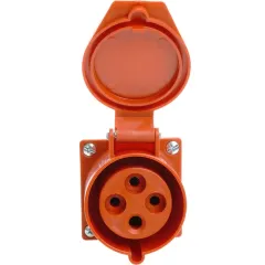 Розетка О/У STEKKER 3P+PE 32A IP44 ST-124 PPG32-124-44 49436