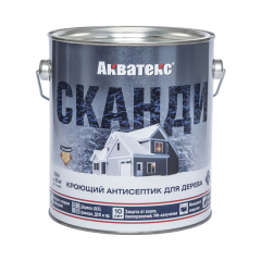 Текстурное покрытие АКВАТЕКС-СКАНДИ айсберг 2,5л